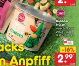 Knabber Nüsse im Angebot bei Netto Marken-Discount in Rostock Knabber Nüsse Angebote von CLARKYS bei Netto Marken-Discount Rostock für 2,99 €