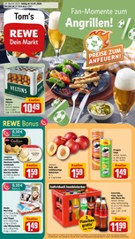 Bier im REWE Prospekt in Frankenthal Aktueller REWE Prospekt mit Bier, "Dein Markt", Seite 1