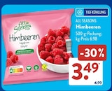 Himbeeren von All Seasons im aktuellen ALDI SÜD Prospekt für 3,49 €