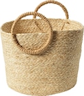 dm-drogerie markt - Aufbewahrungskorb aus Seegras, natur (25x20x23 cm) Angebot im Prospekt Aufbewahrungskorb aus Seegras, natur (25x20x23 cm) bei dm-drogerie markt im Prospekt "" für 12,95 €