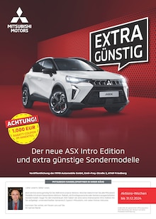 Mitsubishi Prospekt Extra Günstig mit  Seiten in Rain und Umgebung