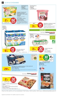 Promotion Œufs Bio dans le prospectus Intermarché Super, valable du 18/11/2025 au 30/11/2025 Promo Œufs Bio dans le catalogue Intermarché Super du moment à la page 20