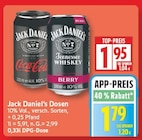 Dosen von Jack Daniel's für 1,79 € bei EDEKA im Angebot Dosen von Jack Daniel's im aktuellen EDEKA Prospekt