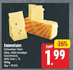 Emmentaler für 1,99 € bei EDEKA im Angebot Emmentaler im aktuellen EDEKA Prospekt