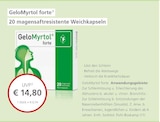 GeloMyrtol 20 magensaftresistente Weichkapseln bei LINDA im Lindlar Prospekt für 14,80 €