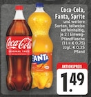 Aktuelle Cola Angebote bei E center in Hückelhoven Aktuelles Coca-Cola, Fanta, Sprite Angebot bei E center in Hückelhoven ab 1,49 €