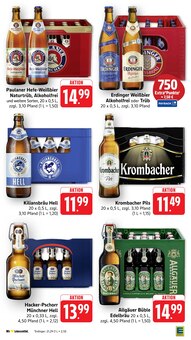 Bier im E center Prospekt "Aktuelle Angebote" mit 63 Seiten (Homburg)