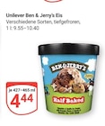 GLOBUS Saarbrücken - Ben & Jerry’s Eis Angebot im Prospekt Ben & Jerry’s Eis bei GLOBUS im Saarbrücken Prospekt für 4,44 €