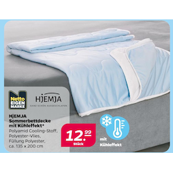 Sommerbettdecke mit Kühleffekt