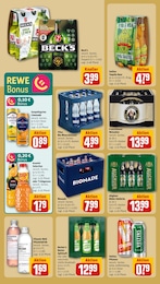 Franziskaner Weissbier Angebot im aktuellen REWE Prospekt auf Seite 18