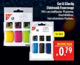 Elektronik Feuerzeuge Angebote von Gut & Günstig bei Marktkauf Leipzig für 0,79 €