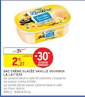 Bac crème glacée vanille bourbon - LA LAITIÈRE en promo chez Intermarché Bac crème glacée vanille bourbon - LA LAITIÈRE dans le catalogue Intermarché