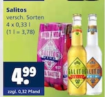 Salitos versch. Sorten im Angebot bei Getränkewelt in Dorsten Salitos versch. Sorten Angebote von Salitos bei Getränkewelt Dorsten für 4,99 €