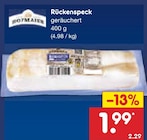 Rückenspeck im Angebot bei Netto Marken-Discount in Lutherstadt Wittenberg Rückenspeck Angebote bei Netto Marken-Discount Lutherstadt Wittenberg für 1,99 €