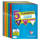 Lot de 5 cahiers - CLAIREFONTAINE dans le catalogue Carrefour