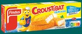 Croustibat Bâtonnets de Filets de Colin d'Alaska MSC Panés Surgelés - FINDUS en promo chez Intermarché Croustibat Bâtonnets de Filets de Colin d'Alaska MSC Panés Surgelés - FINDUS dans le catalogue Intermarché