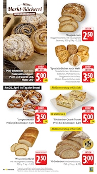 Brot im E center Prospekt "Aktuelle Angebote" mit 79 Seiten (Freiburg (Breisgau))