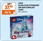 ELSAS SCHLITTENFAHRT UM DEN EISPALAST 43281 von LEGO im aktuellen Müller Prospekt