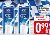 Haltbare Milch im Angebot bei EDEKA in Augsburg Haltbare Milch Angebote von Weihenstephan bei EDEKA Augsburg für 0,99 €