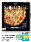 Suprema Pizza Margherita im Angebot bei E center in Bietigheim-Bissingen Suprema Pizza Margherita Angebote von Dr. Oetker bei E center Bietigheim-Bissingen für 3,99 €
