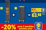 -20% pour 2 meubles achetés avec Lidl plus en promo chez Lidl Aix-en-Provence
