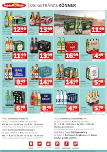 Becks im Getränke Oase Prospekt "Aktuelle Angebote" mit 2 Seiten (Dortmund)