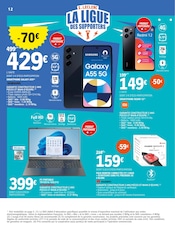 Samsung Angebote im Prospekt "PRÉPAREZ LA RENTRÉE" von E.Leclerc auf Seite 12