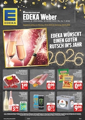 Aktueller EDEKA Supermarkt Prospekt in Erlbach-Kirchberg und Umgebung, "Wir lieben Lebensmittel!" mit 28 Seiten, 29.12.2025 - 03.01.2026