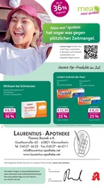 mea - meine apotheke Apotheken Prospekt der aktuellen Woche mit 4 Seiten, gültig von 01.07.2026 bis 31.07.2026, in Großostheim und Umgebung Aktueller mea - meine apotheke Apotheken Prospekt in Großostheim und Umgebung, "Unsere Juli-Angebote" mit 4 Seiten, 01.07.2026 - 31.07.2026