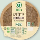 Galettes de sarrasin - U BIO - Super U à Bourges Galettes de sarrasin - U BIO en promo chez Super U Bourges à 1,45 €