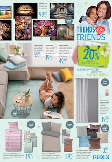Kissenbezug im Trends Prospekt "Alles sofort für dein Zuhause" mit 16 Seiten (Moers)