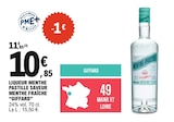 E.Leclerc Levallois-Perret - Promo Liqueur menthe pastille saveur menthe fraîche Promo Liqueur menthe pastille saveur menthe fraîche à 10,85 € dans le catalogue E.Leclerc à Levallois-Perret