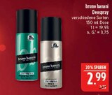 Deospray von bruno banani im aktuellen Marktkauf Prospekt