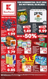 Kaufland Prospekt für Coswig mit 66 Seiten Kaufland Prospekt für Coswig: "Hier bin ich richtig", 66 Seiten, 30.07.2026 - 05.08.2026
