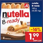 Aktuelle Nutella Angebote bei Netto Marken-Discount in Villingen-Schwenningen Aktuelles B-ready Angebot bei Netto Marken-Discount in Villingen-Schwenningen ab 1,99 €