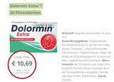 Dolormin Extra von Dolormin im aktuellen LINDA Partnerapotheke Prospekt