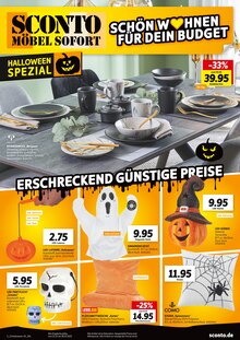 Kürbis im aktuellen Sconto SB Prospekt (Lübeck) Kürbis im Sconto SB Prospekt "HALLOWEEN SPEZIAL" mit 2 Seiten (Lübeck)