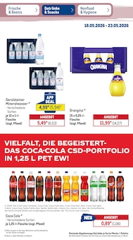 Cola im METRO Prospekt "Wochenangebote" mit 53 Seiten (Koblenz)
