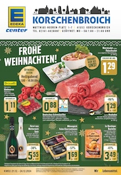 Aktueller E center Discounter Prospekt in Korschenbroich und Umgebung, "Aktuelle Angebote" mit 16 Seiten, 21.12.2024 - 24.12.2024