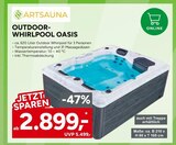 OUTDOOR-WHIRLPOOL OASIS im Angebot bei Marktkauf in Neu-Ulm OUTDOOR-WHIRLPOOL OASIS Angebote von ARTSAUNA bei Marktkauf Neu-Ulm für 2.899,00 €