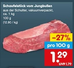 Schaufelstück vom Jungbullen von  im aktuellen Netto Marken-Discount Prospekt für 1,29 €
