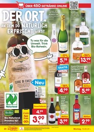 Naturland im Netto Marken-Discount Prospekt "Aktuelle Angebote" auf Seite 22