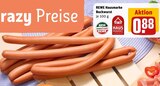 Bockwurst im Angebot bei REWE in Wesel Bockwurst Angebote von REWE Hausmarke bei REWE Wesel für 0,88 €