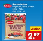 Beerenmischung im Angebot bei Netto Marken-Discount in Hofheim Beerenmischung Angebote von Beste Ernte bei Netto Marken-Discount Hofheim für 2,89 €