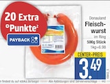 Fleischwurst im EDEKA Prospekt Fleischwurst von Donauland im aktuellen EDEKA Prospekt für 3,49 €