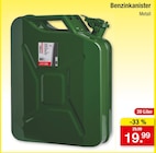 Benzinkanister im Angebot bei Zimmermann in Wolfsburg Benzinkanister Angebote bei Zimmermann Wolfsburg für 19,99 €