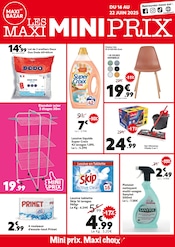Catalogue Maxi Bazar à Avignon cette semaine, valable du 16/06/2025 au 22/06/2025 Prospectus Maxi Bazar à Avignon, "LES MAXI MINI PRIX", 5 pages de promos valables du 16/06/2025 au 22/06/2025