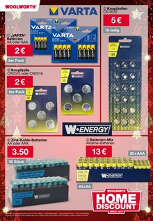 Batterie im Woolworth Prospekt "Aktuelle Angebote" mit 43 Seiten (Bielefeld)