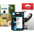 SUR TOUTES LES CARTOUCHES - HP, EPSON ET CANON en promo chez Carrefour Market Chatou