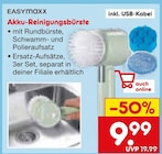 Akku-Reinigungsbürste von EASYmaxx im aktuellen Netto Marken-Discount Prospekt für 9,99 €